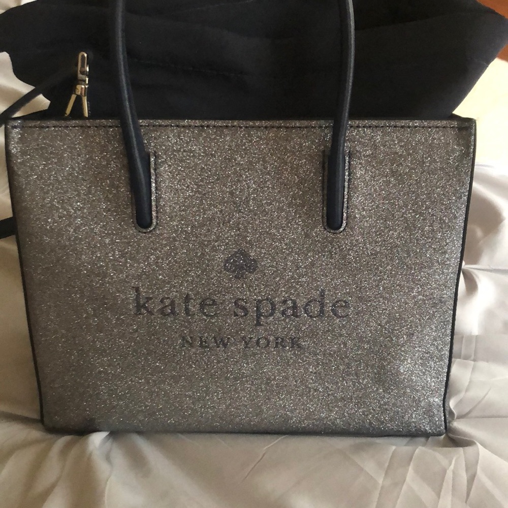 Kate spade glitter bag in brand new condition